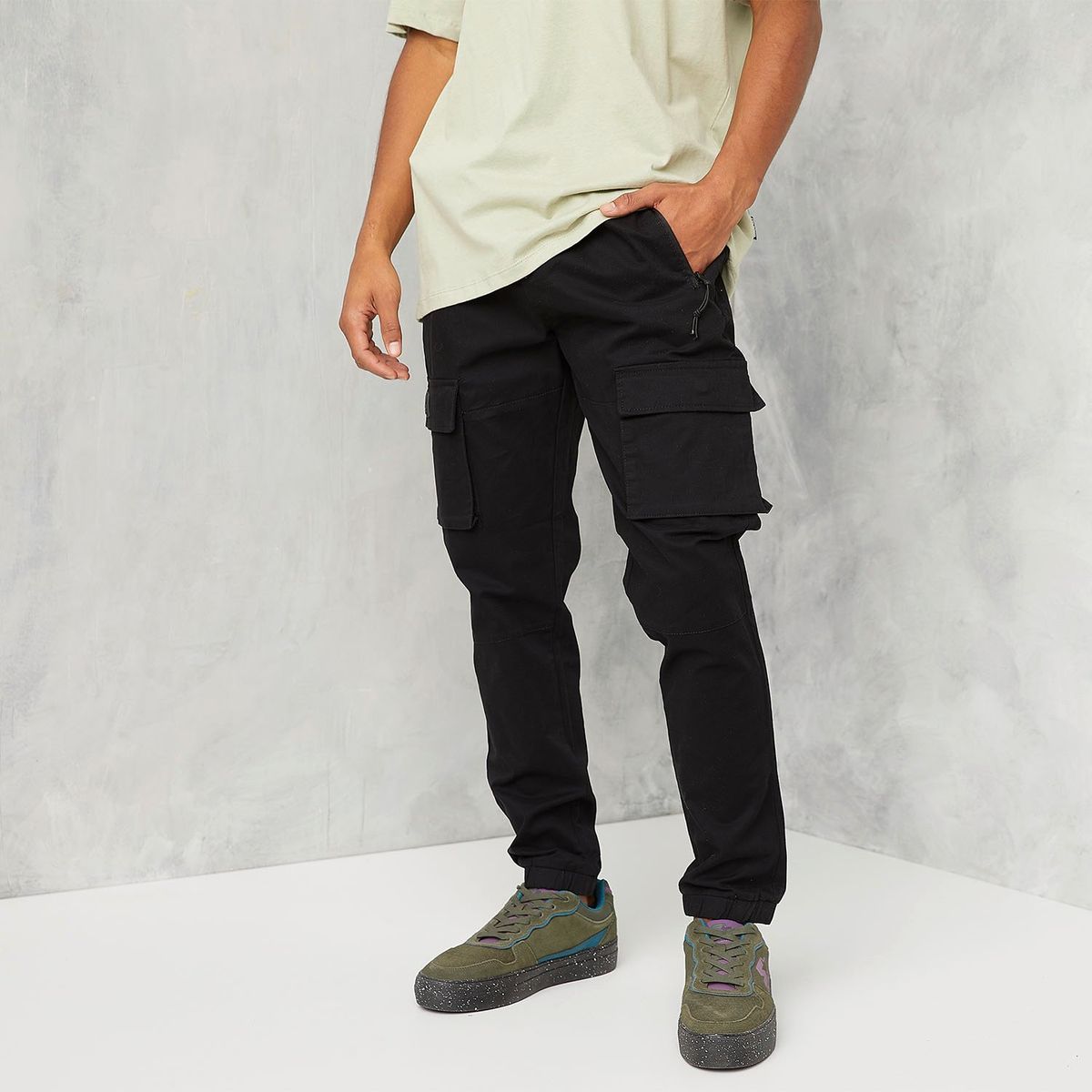 STARTER - Pantalón Jogger Cargo Algodón Hombre Starter