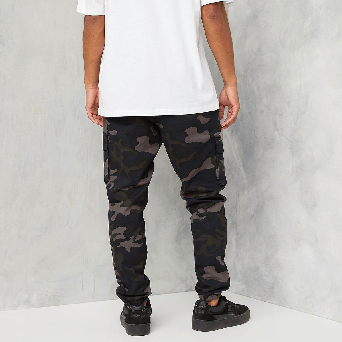 STARTER - Pantalón Jogger Cargo Algodón Hombre Starter