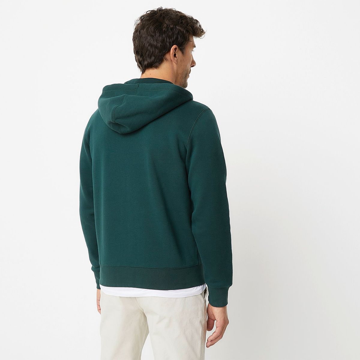 UNIVERSITY CLUB - Polera University Club Algodón Casual Hombre con Gorro 