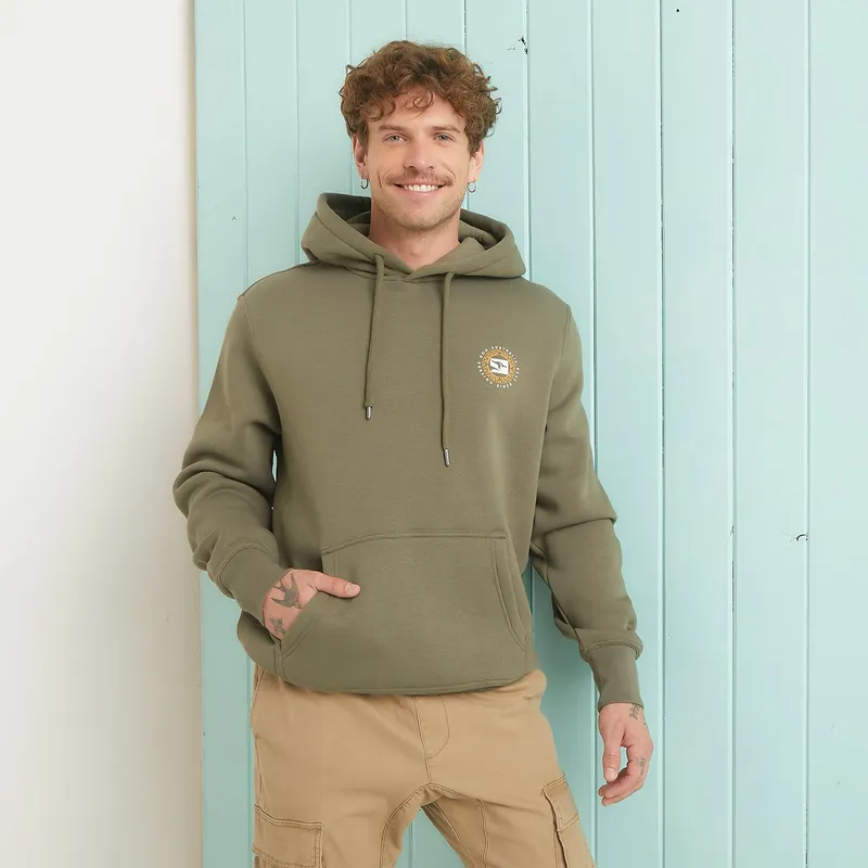 DOO AUSTRALIA - Polera Doo Australia Algodón Estampado Hombre Manga Larga