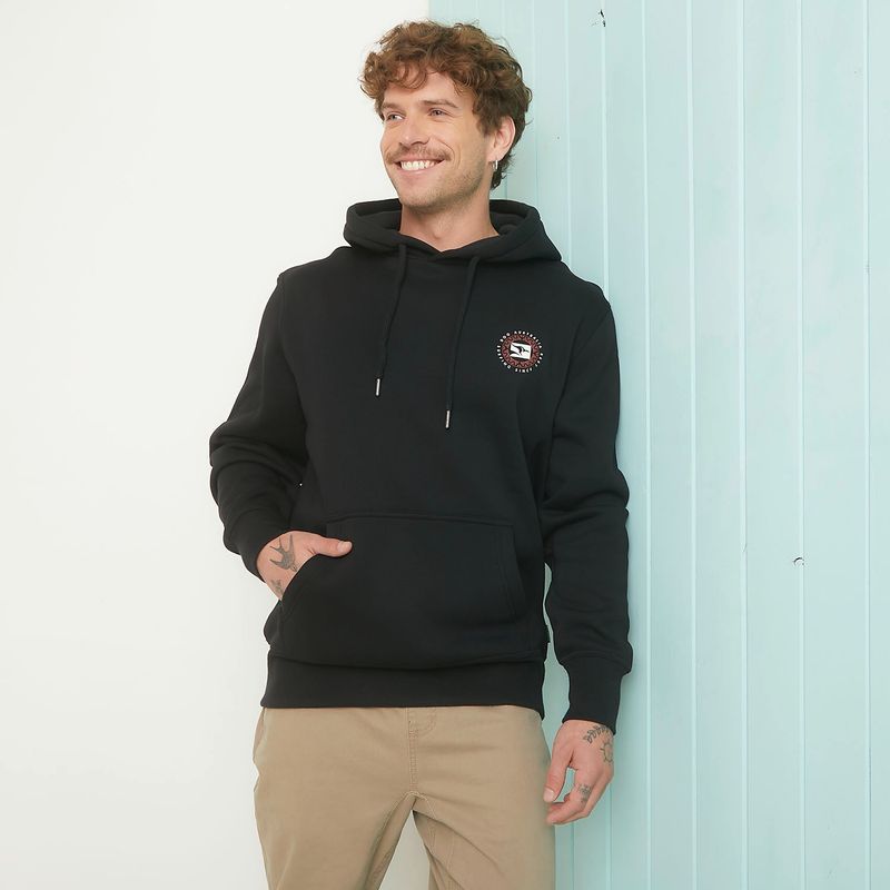 DOO AUSTRALIA - Polera Doo Australia Algodón Estampado Hombre Manga Larga