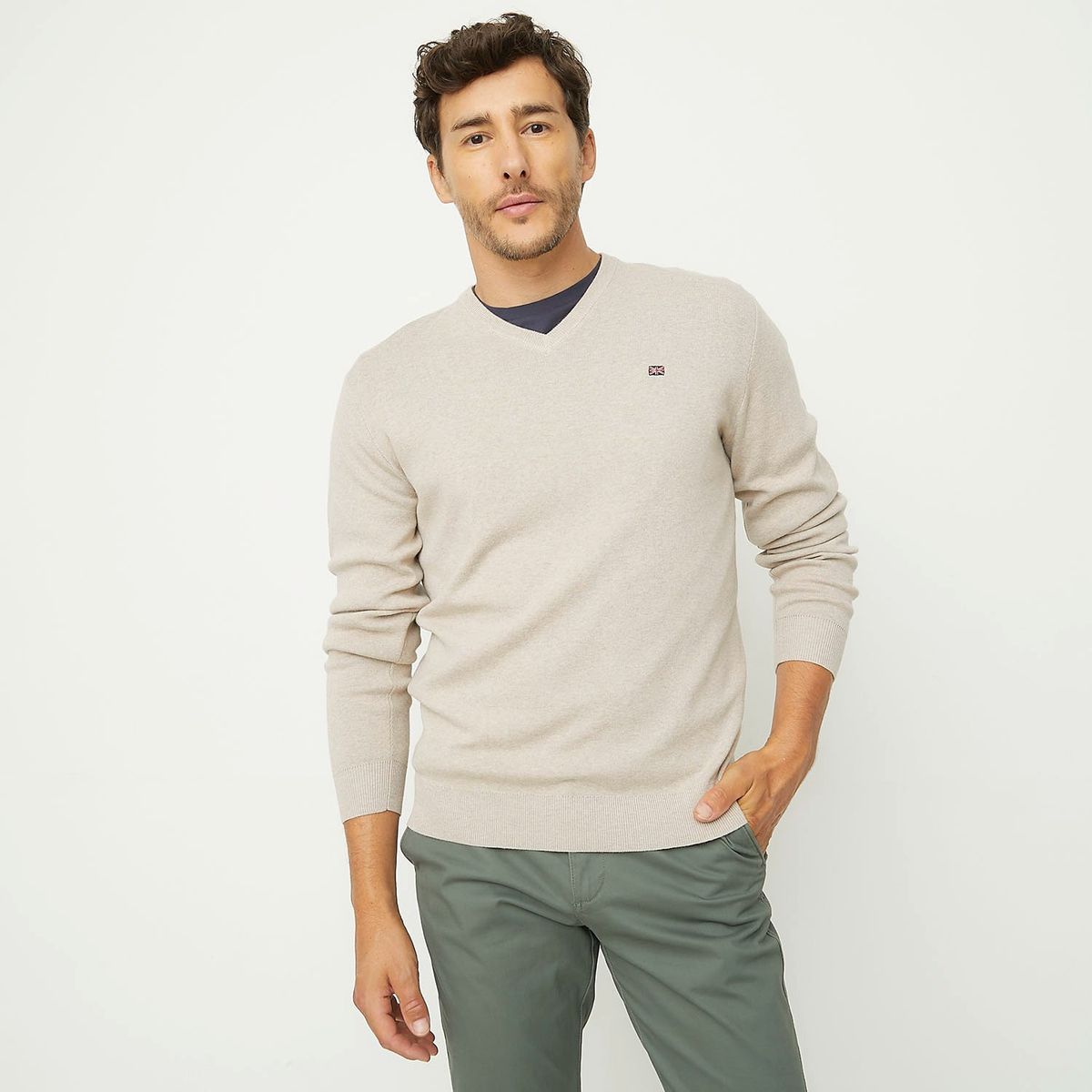 UNIVERSITY CLUB - Chompa Manga Larga Hombre University Club