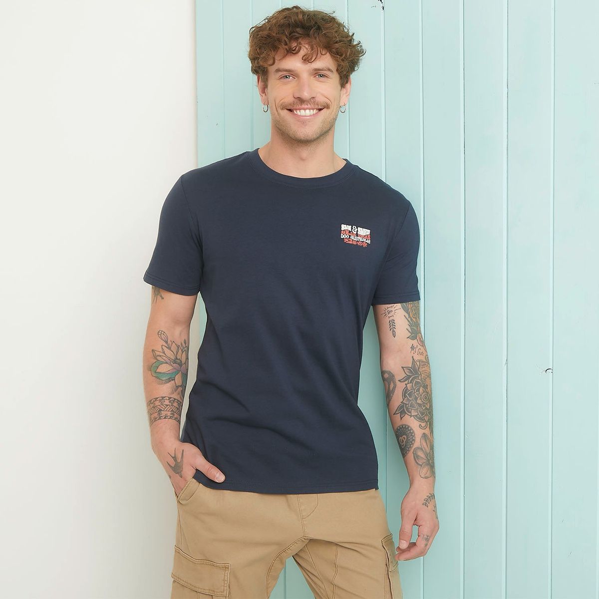 DOO AUSTRALIA - Polo Doo Australia Manga Corta Casual Algodón Hombre