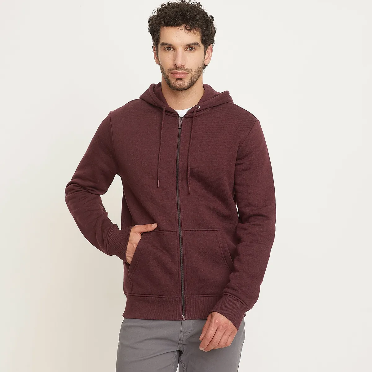 NEWPORT - Polera Algodón con Cierre Newport Regular Fit Hombre 