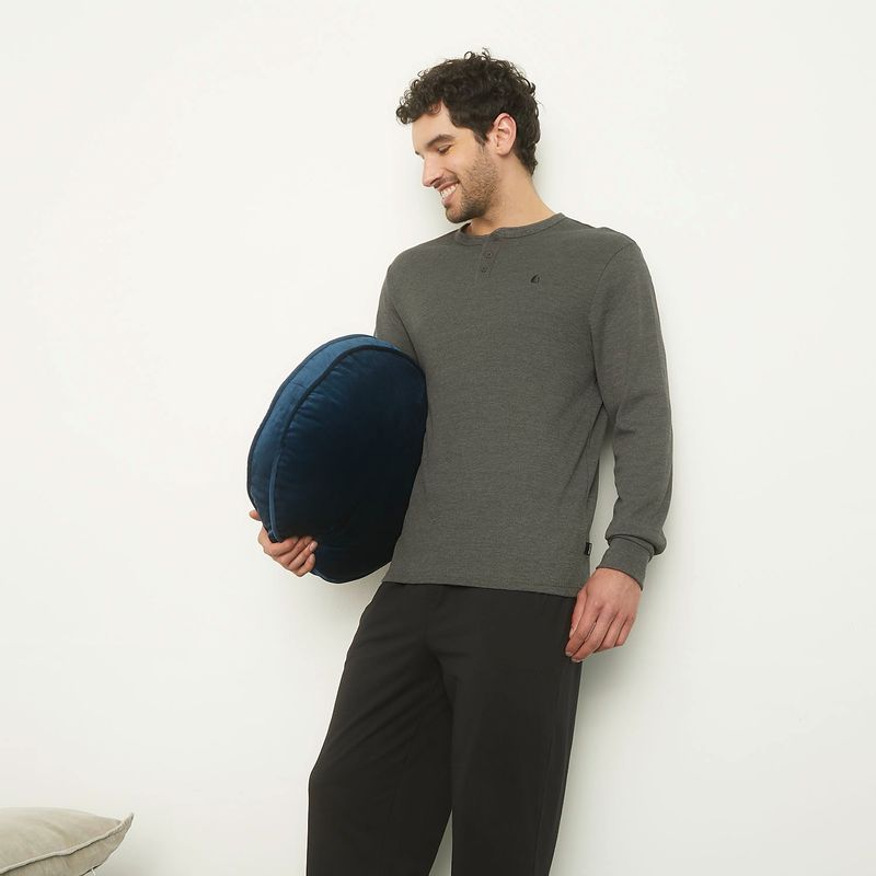 NEWPORT - Pijama Newport Algodón Poliéster Hombre Manga Larga 