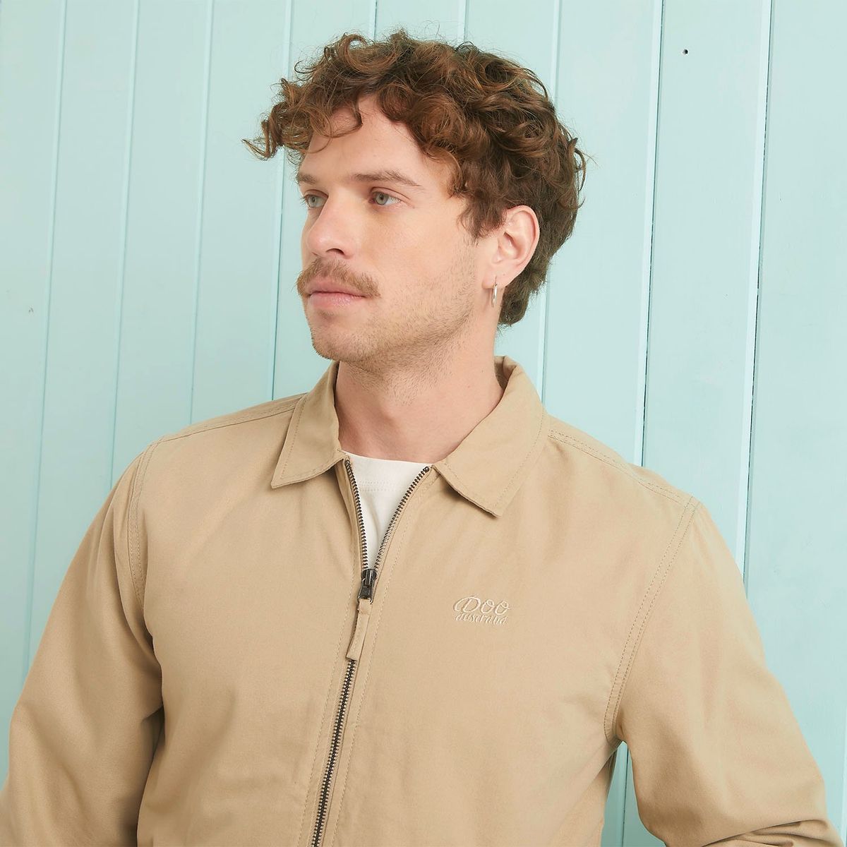 DOO AUSTRALIA - Casaca Doo Australia Manga Larga Algodón Hombre