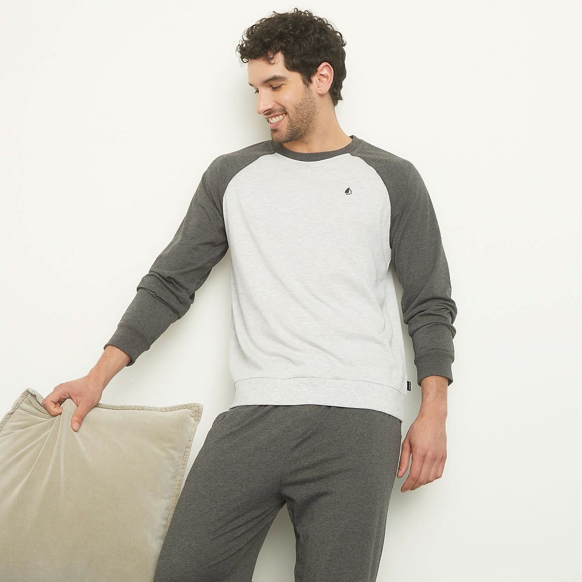 NEWPORT - Pijama Newport Algodón Manga Larga Hombre