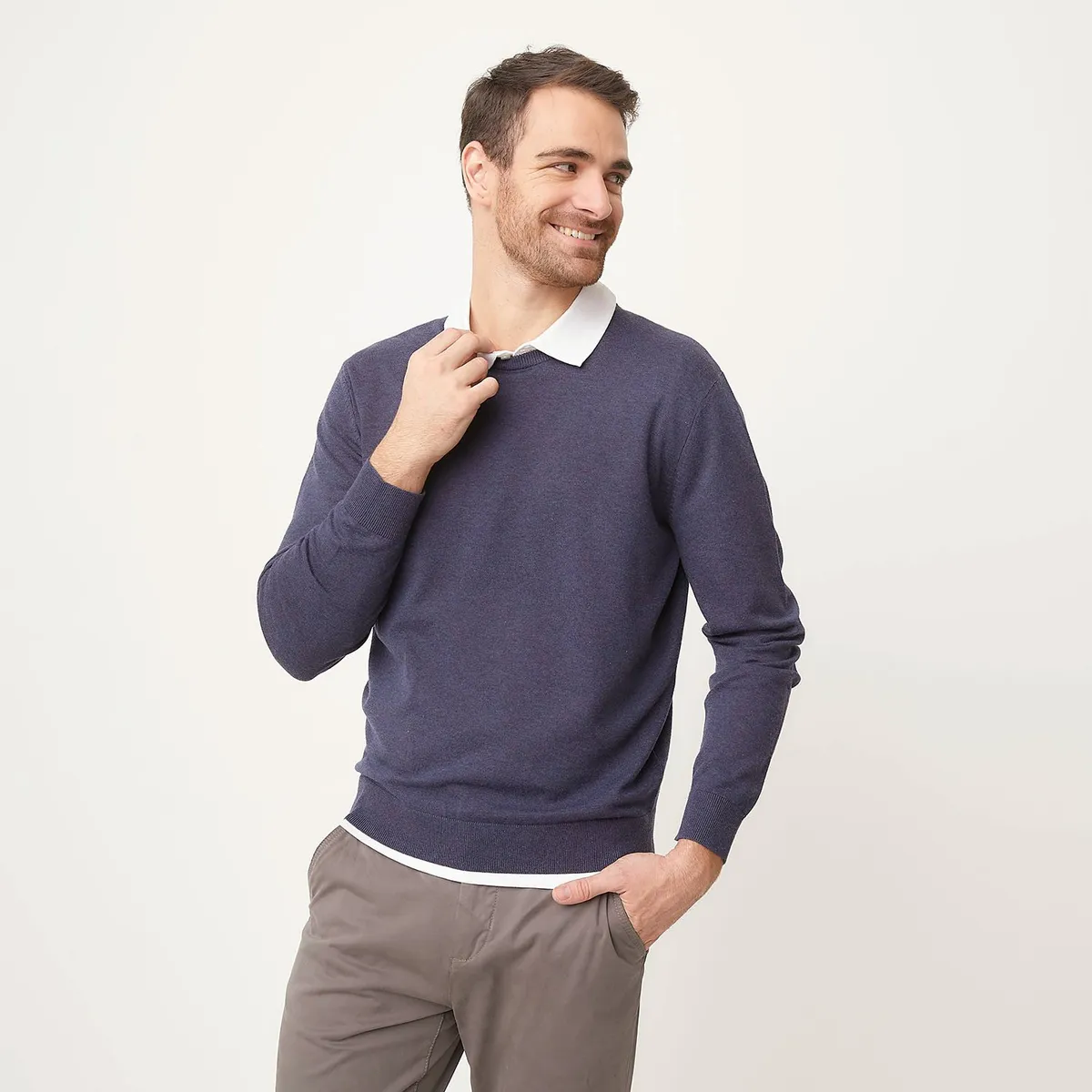 NEWPORT - Chompa Casual Hombre Newport