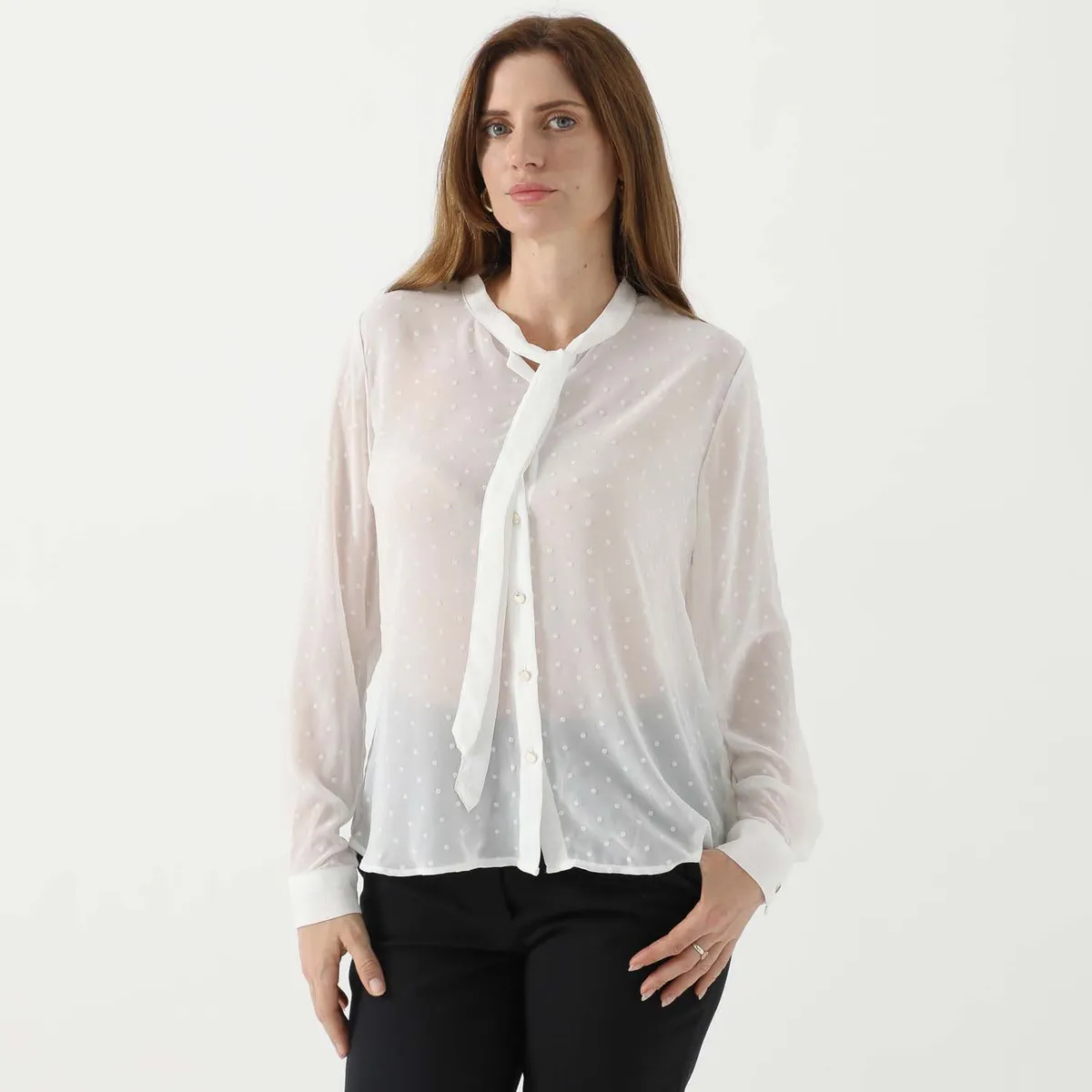 STEFANO COCCI - Blusa Manga Larga Casual Mujer Stefano Cocci