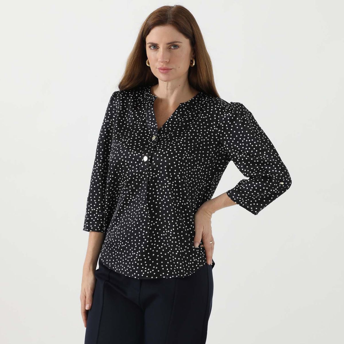 STEFANO COCCI - Blusa Manga Larga Casual Mujer Stefano Cocci