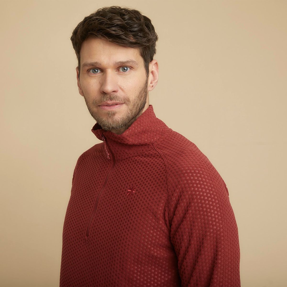 MOUNTAIN GEAR - Polar Half Zipper Deportivo Hombre Mountain Gear