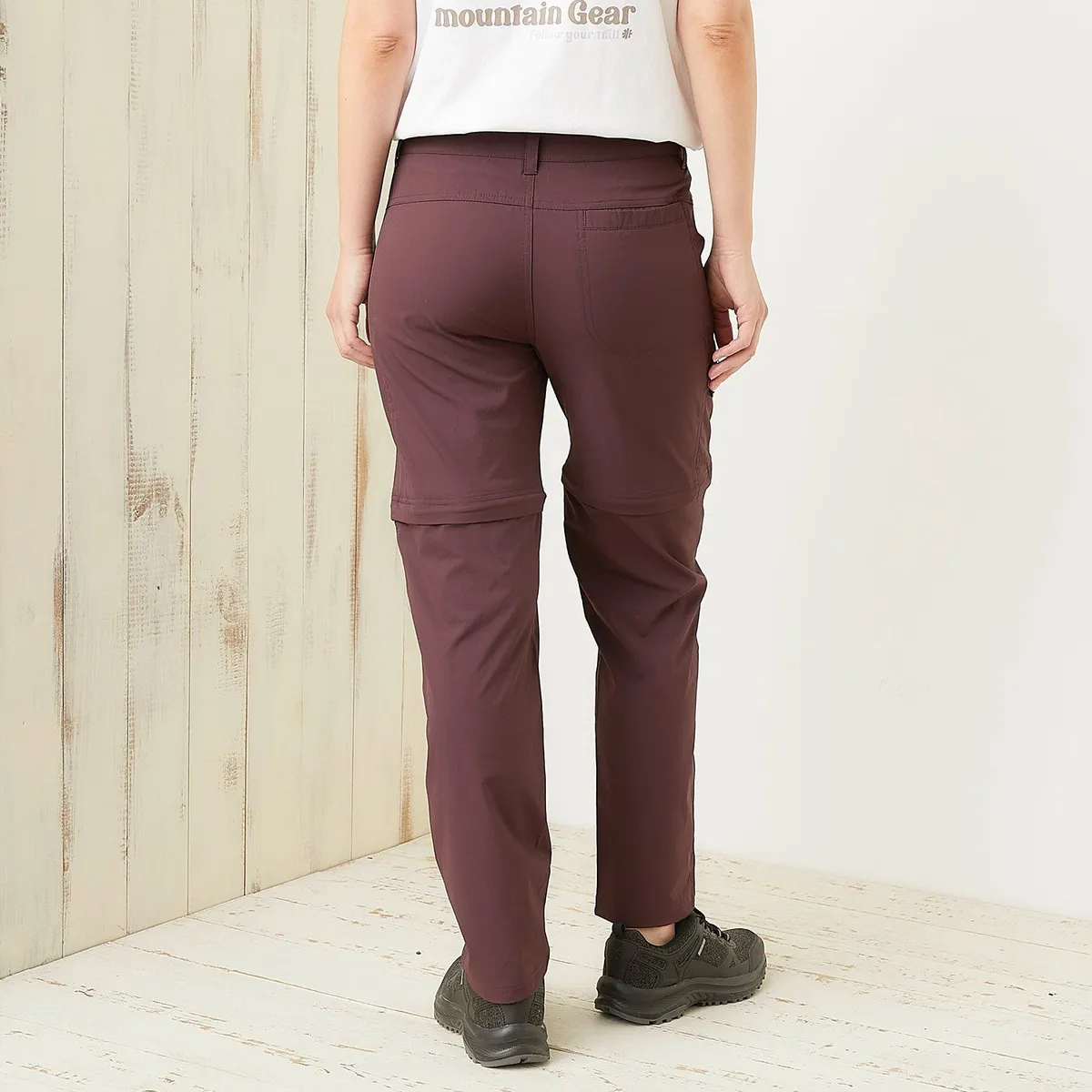 MOUNTAIN GEAR - Pantalón Trekking Mujer 2 En 1 Mountain Gear