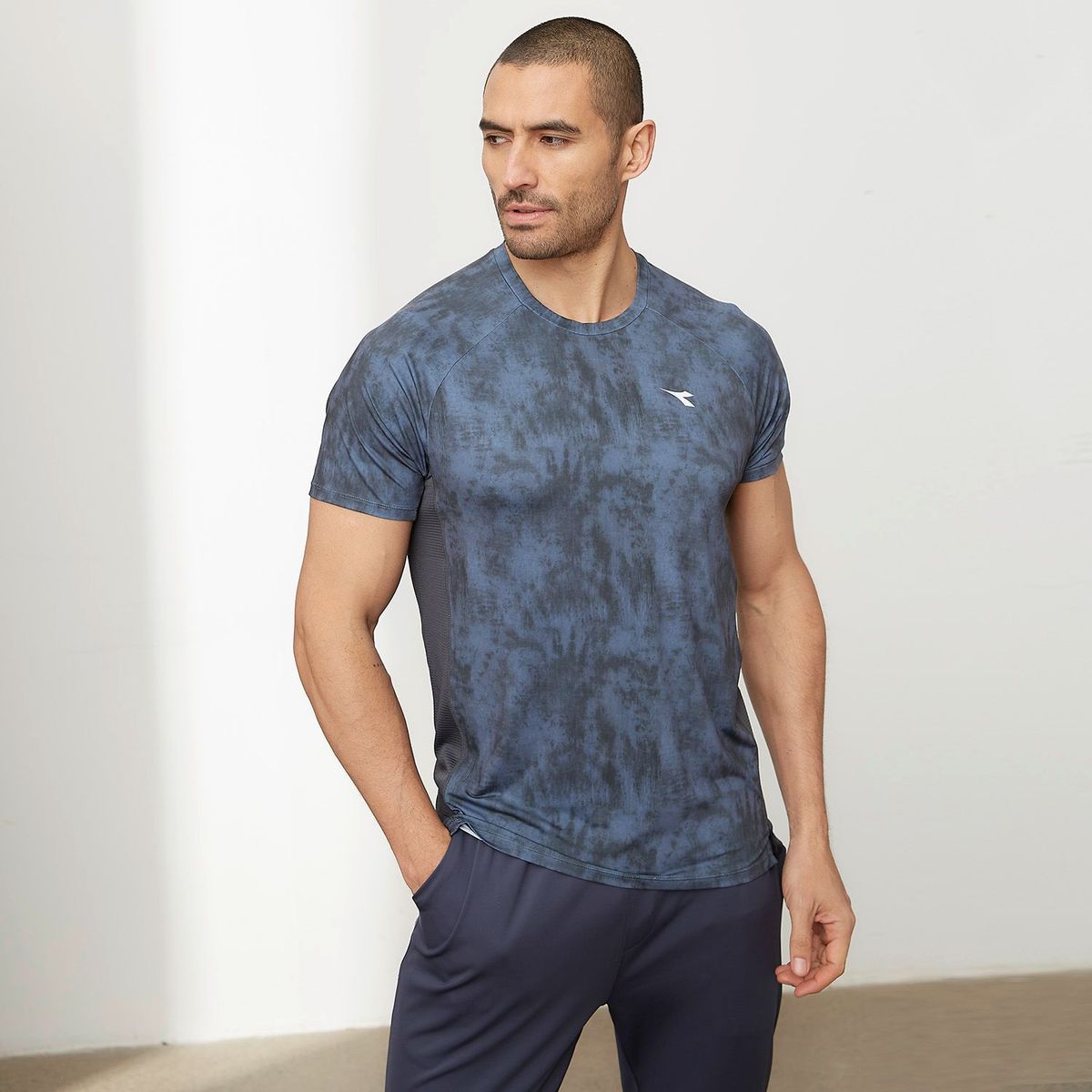 DIADORA - Polo Deportivo Manga Corta Hombre Diadora