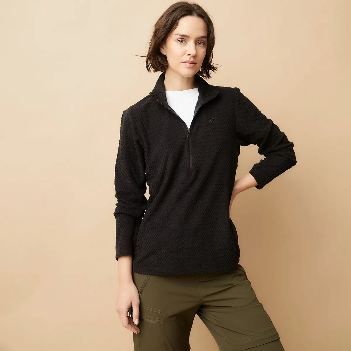 MOUNTAIN GEAR - Polar Half Zipper Deportivo Mujer Mountain Gear 