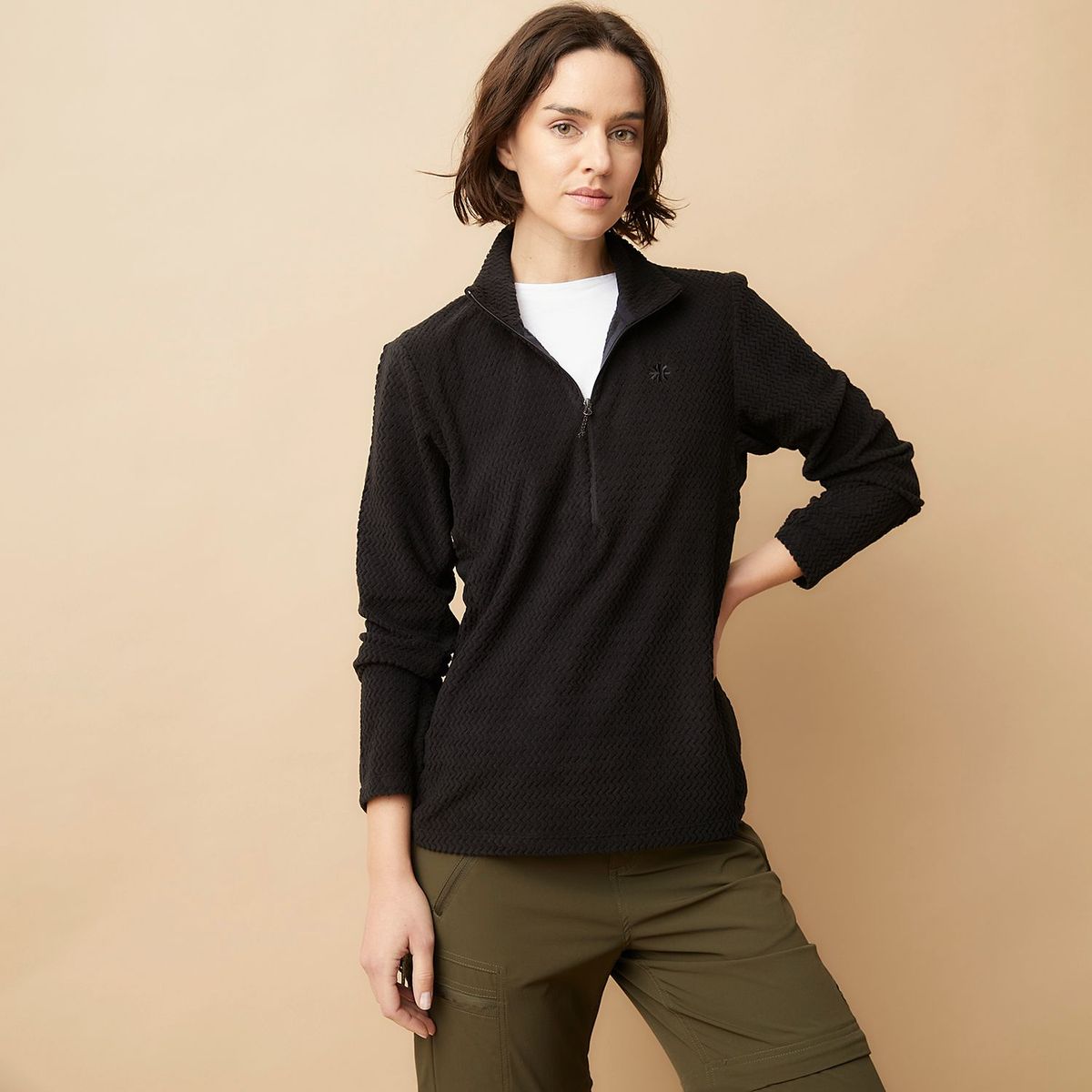 MOUNTAIN GEAR - Polar Half Zipper Deportivo Mujer Mountain Gear 