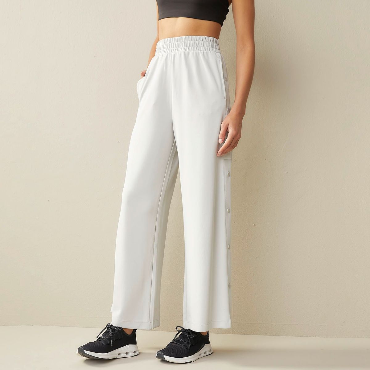 DIADORA - Buzo Athleisure con botones Deportivo Mujer Diadora