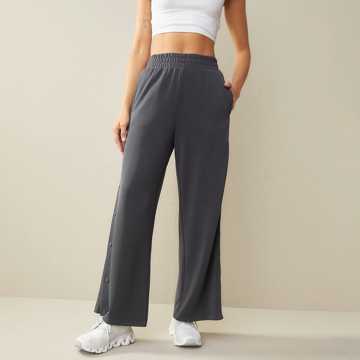 DIADORA - Buzo Athleisure con botones Deportivo Mujer Diadora