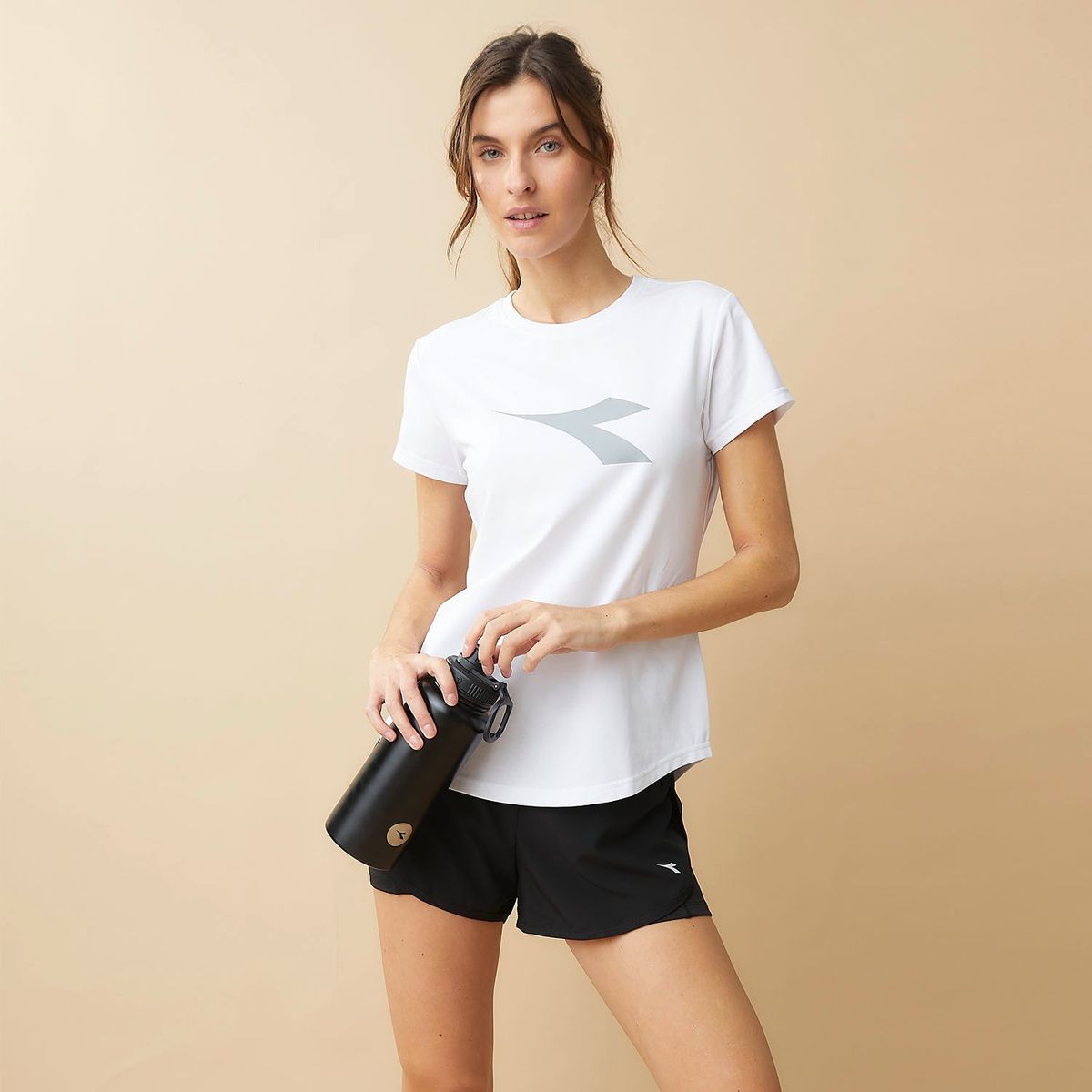 DIADORA - Polo Deportivo Manga Corta Mujer Diadora