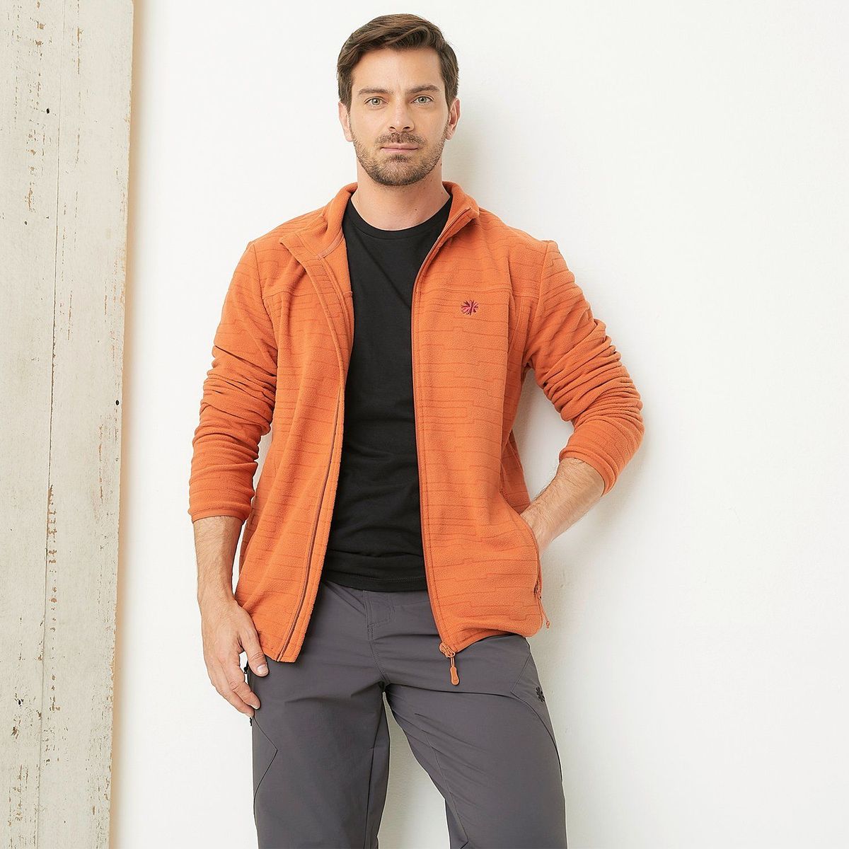 MOUNTAIN GEAR - Casaca Polar Deportiva Hombre Mountain Gear 