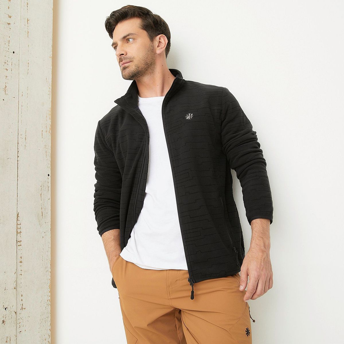 MOUNTAIN GEAR - Casaca Polar Deportiva Hombre Mountain Gear 