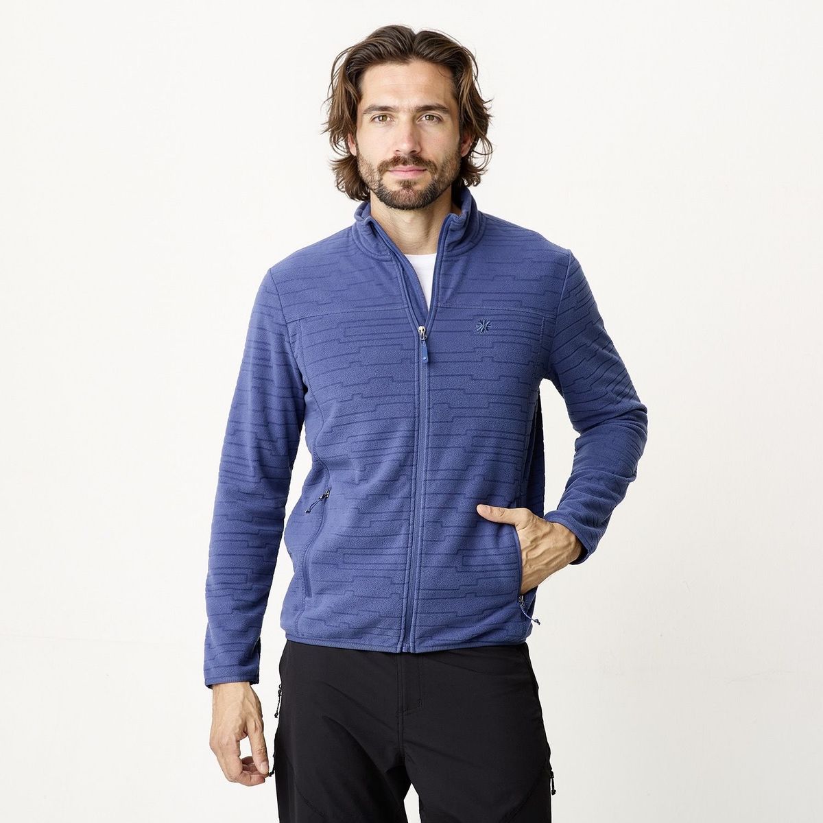 MOUNTAIN GEAR - Casaca Polar Deportiva Hombre Mountain Gear