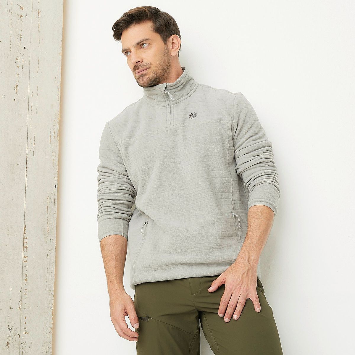 MOUNTAIN GEAR - Polar Half Zipper Deportivo Hombre Mountain Gear