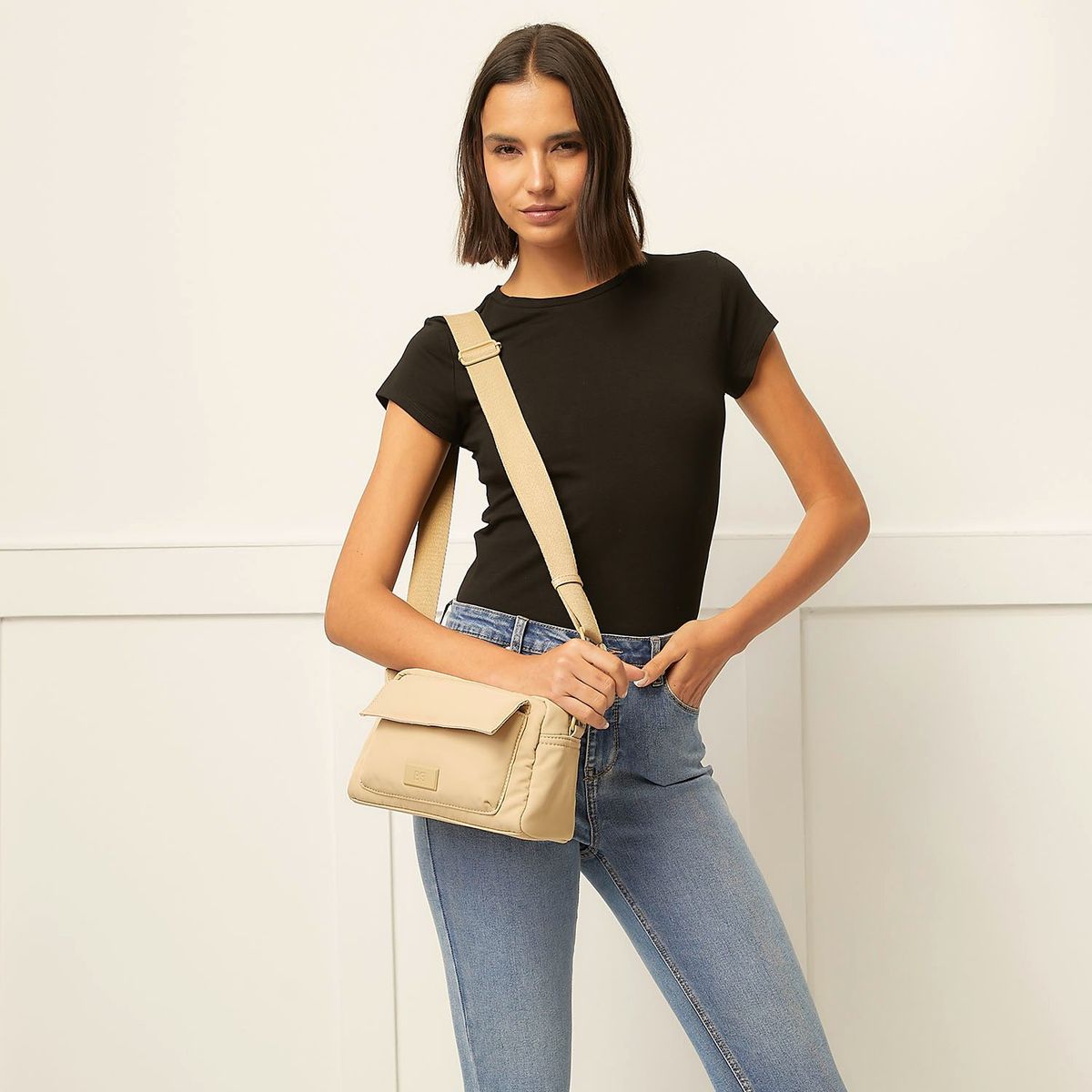 BASEMENT - Cartera Crossbody Mujer Basement