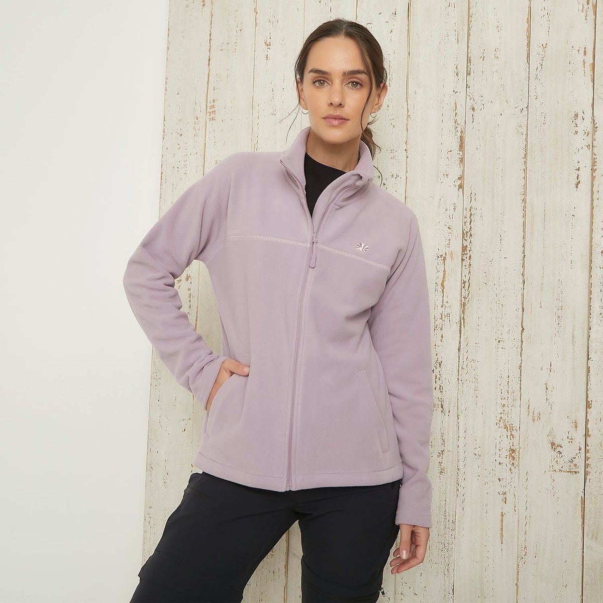 MOUNTAIN GEAR - Casaca Polar Deportiva Outdoor Mujer Mountain Gear