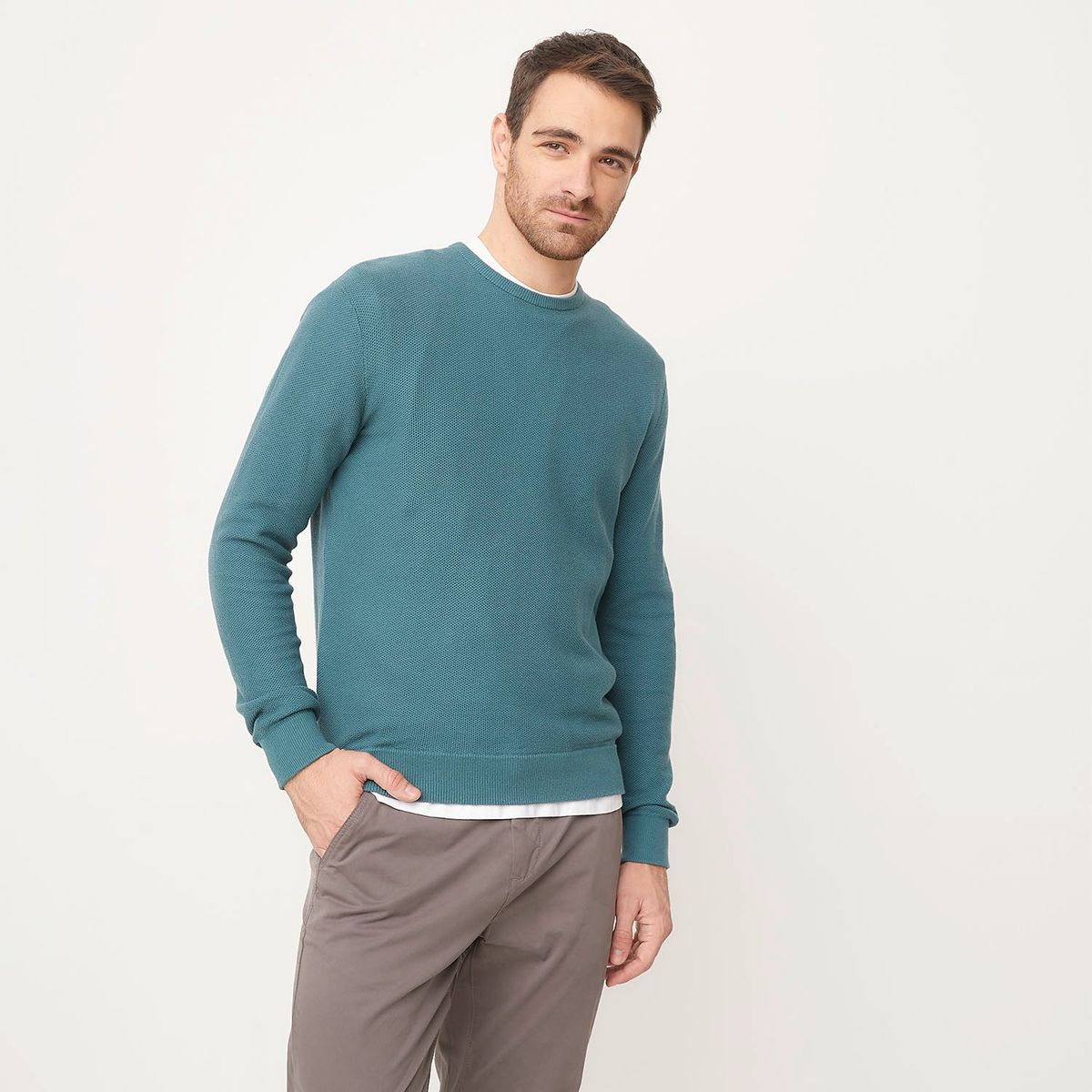 NEWPORT - Chompa 100% Algodón Hombre Newport 