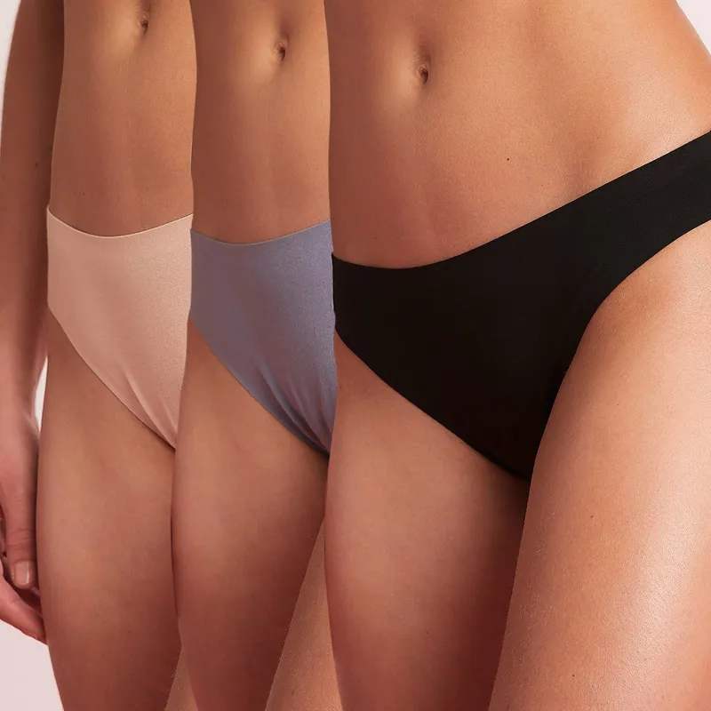 BLU - Pack X3 Calzón Colaless Blu