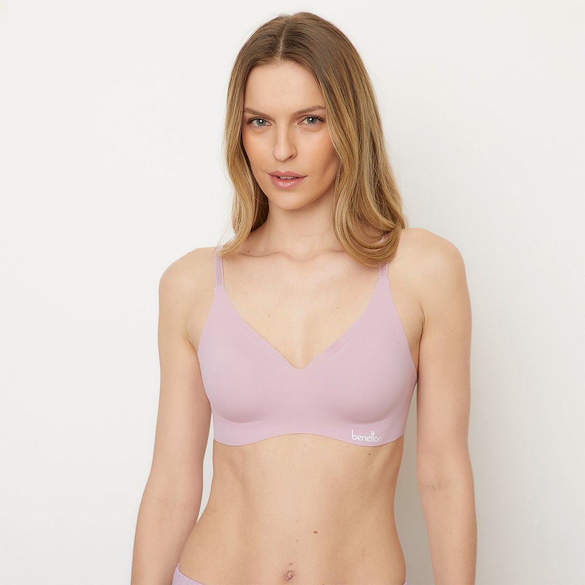 BENETTON - Pack X2 Sosten Microfibra Mujer Benetton