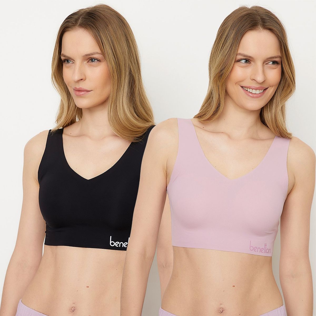 BENETTON - Pack X2 Sosten Mujer Benetton