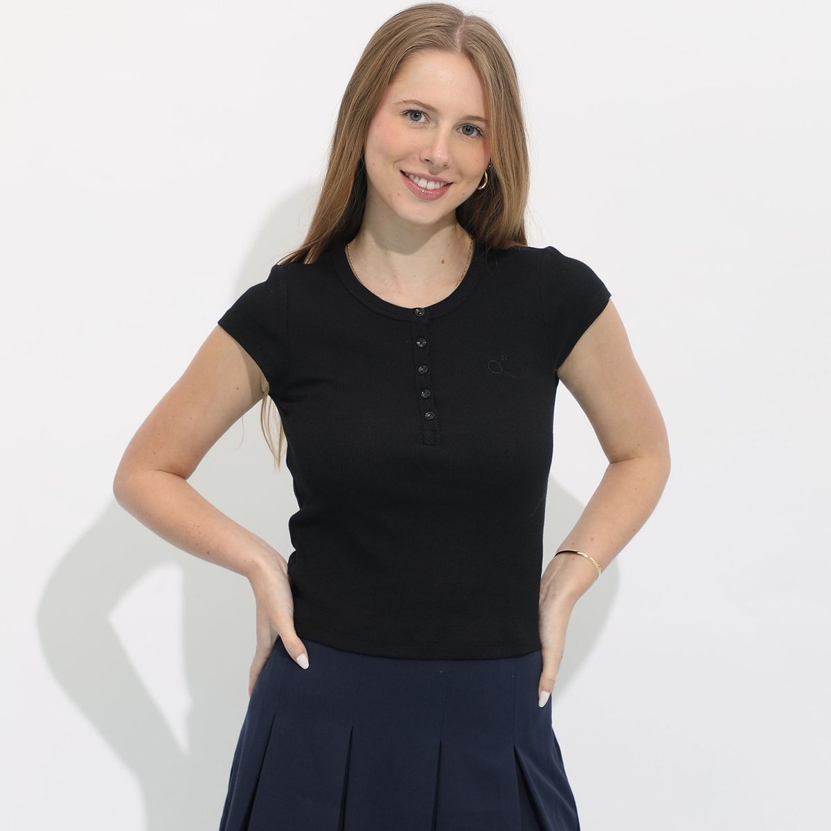 AMERICAN ABBEY - Polo Manga Corta Mujer American Abbey