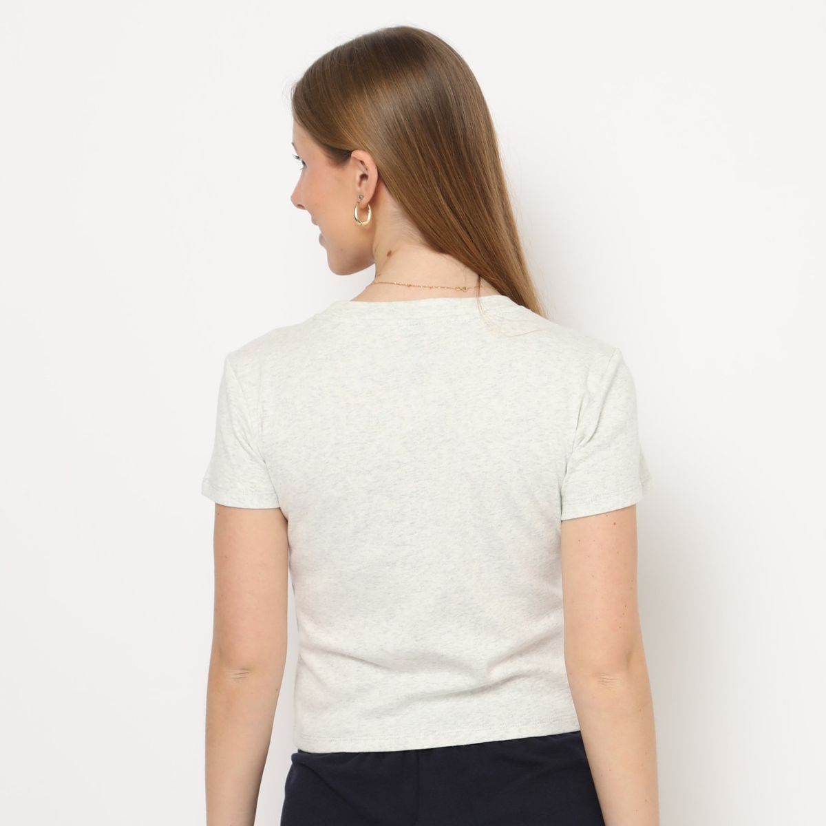 AMERICAN ABBEY - Polo Manga Corta 100% Algodón Mujer American Abbey