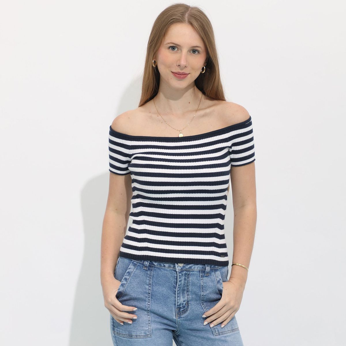 AMERICAN ABBEY - Polo Manga Corta Algodón Mujer American Abbey