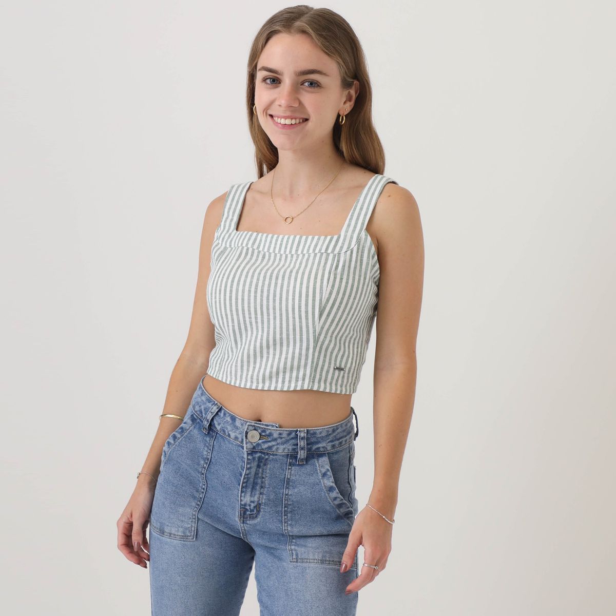 AMERICAN ABBEY - Blusa Sin Mangas Mujer American Abbey