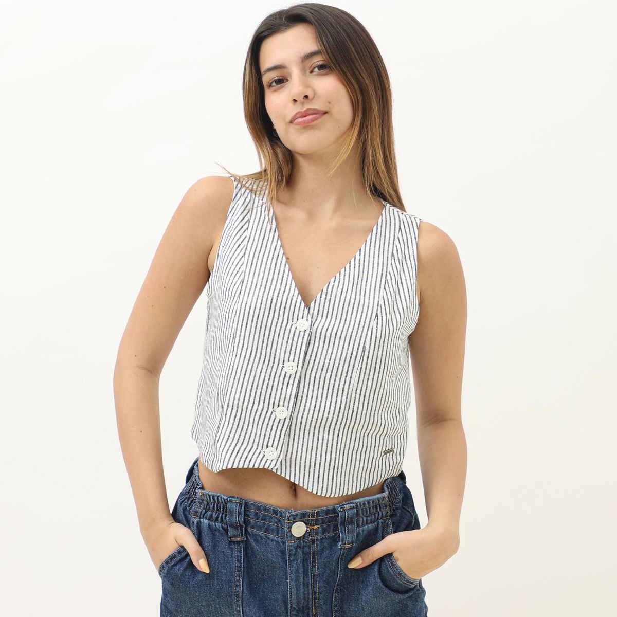 AMERICAN ABBEY - Chaleco Casual Mujer American Abbey