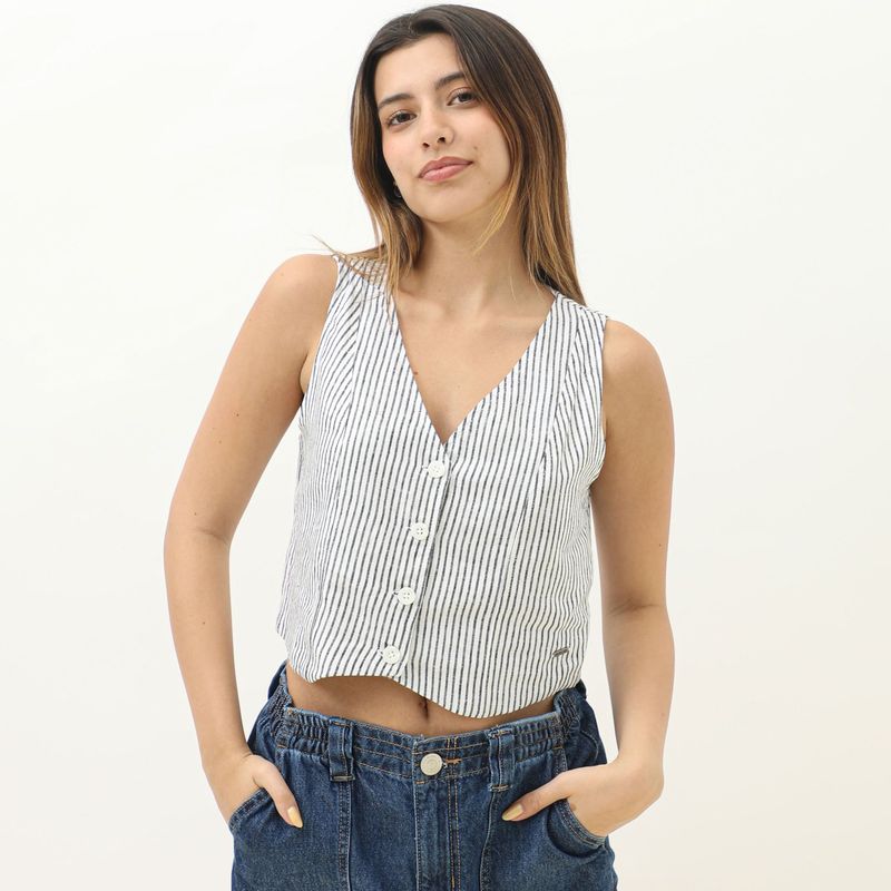 AMERICAN ABBEY - Chaleco Casual Mujer American Abbey