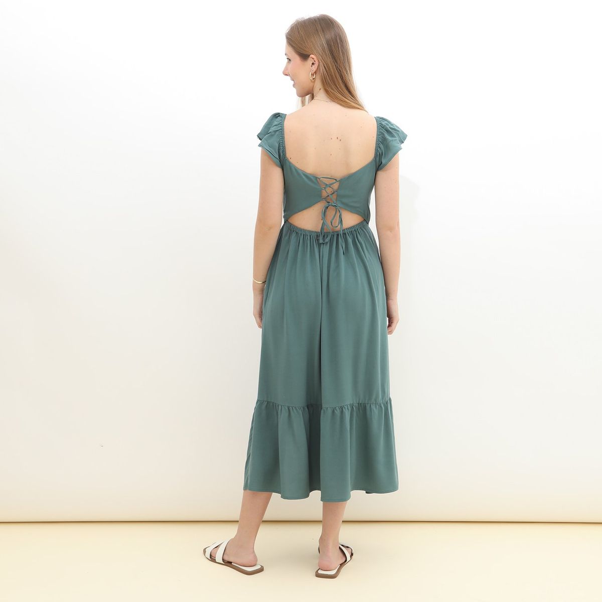 AMERICAN ABBEY - Vestido Largo Mujer American Abbey