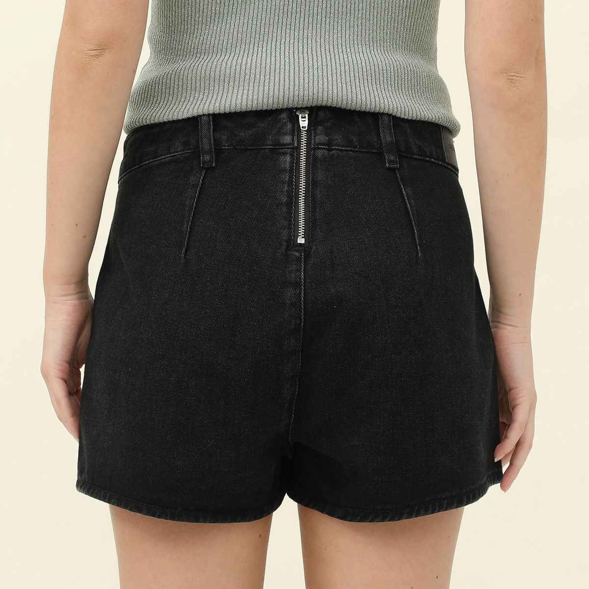 SYBILLA - Falda Corta 100% Algodón Mujer Sybilla