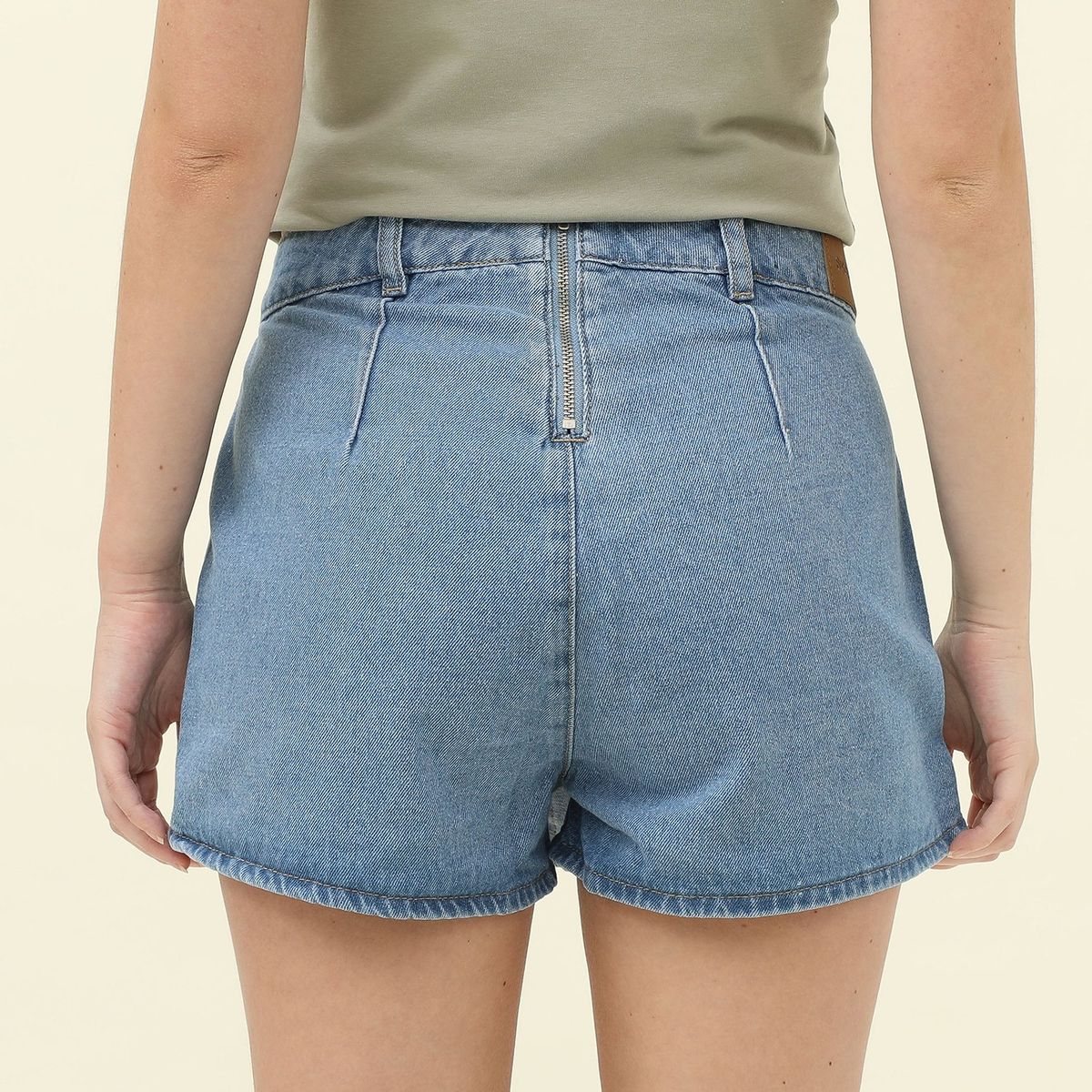 SYBILLA - Falda Corta 100% Algodón Mujer Sybilla