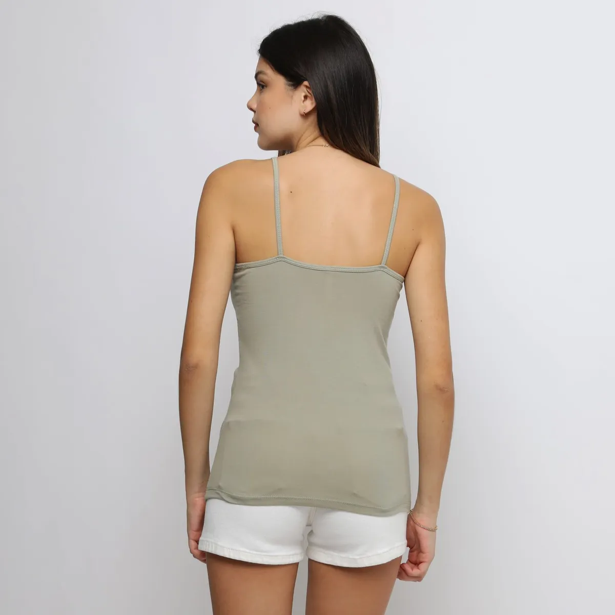 SYBILLA - Polo Sin Mangas Algodón Mujer Sybilla