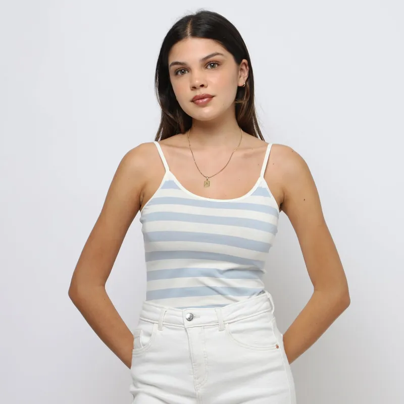 SYBILLA - Polo Sin Mangas Algodón Mujer Sybilla