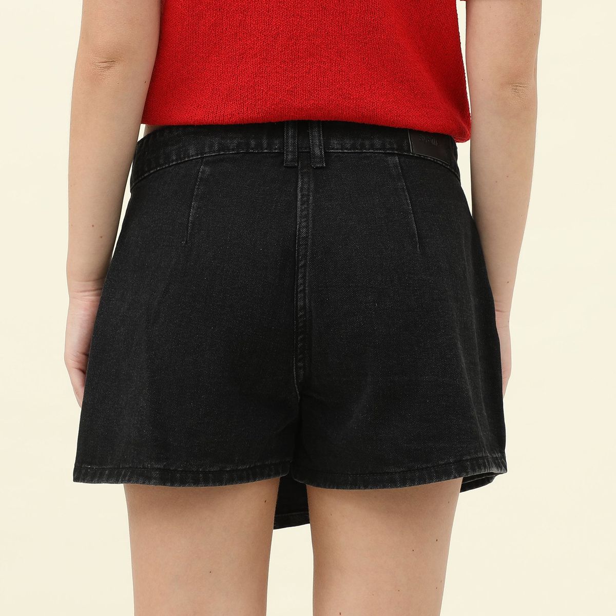 SYBILLA - Falda Corta 100% Algodón Mujer Sybilla