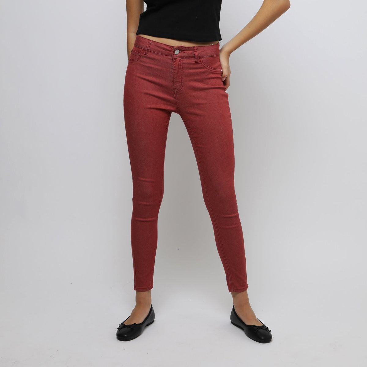 SYBILLA - Jean Skinny Tiro Medio Mujer Sybilla