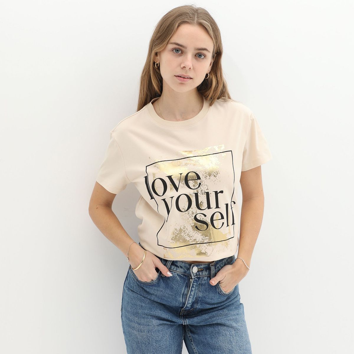 SYBILLA - Polo Manga Corta 100% Algodón Mujer Sybilla