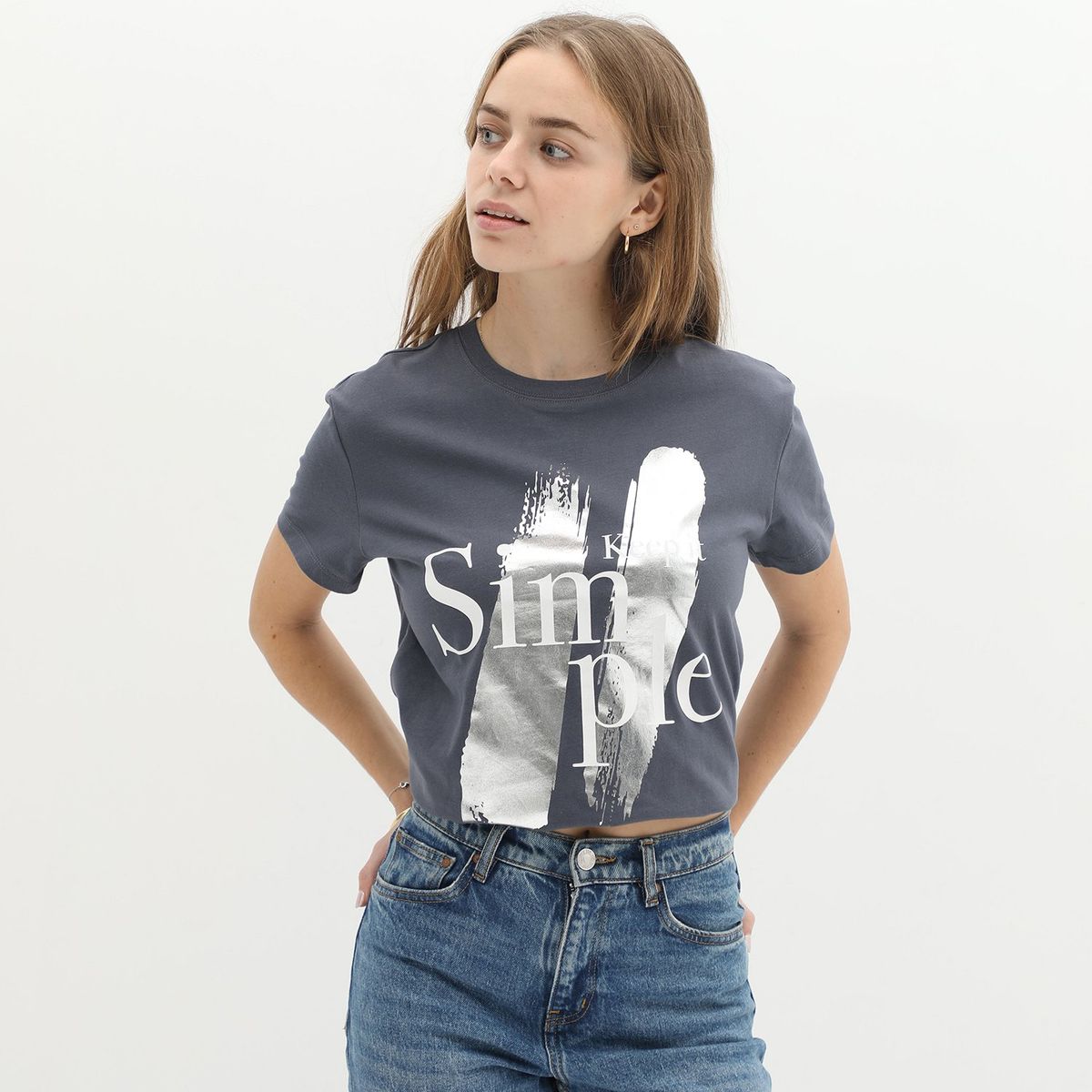 SYBILLA - Polo Manga Corta 100% Algodón Mujer Sybilla