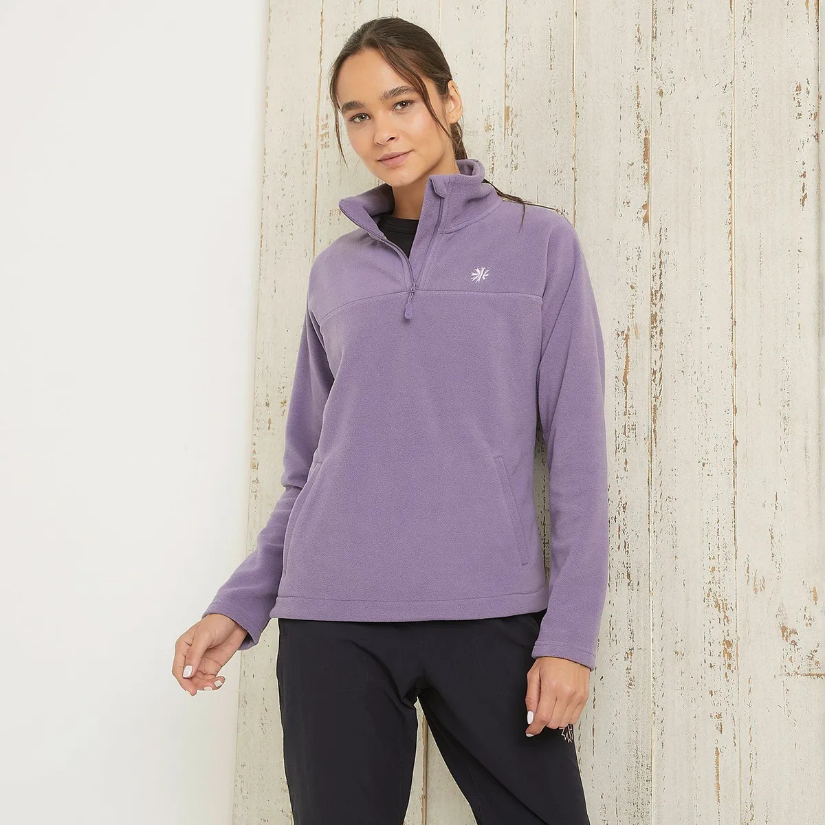 MOUNTAIN GEAR - Polar Half Zipper Deportivo Mujer Mountain Gear