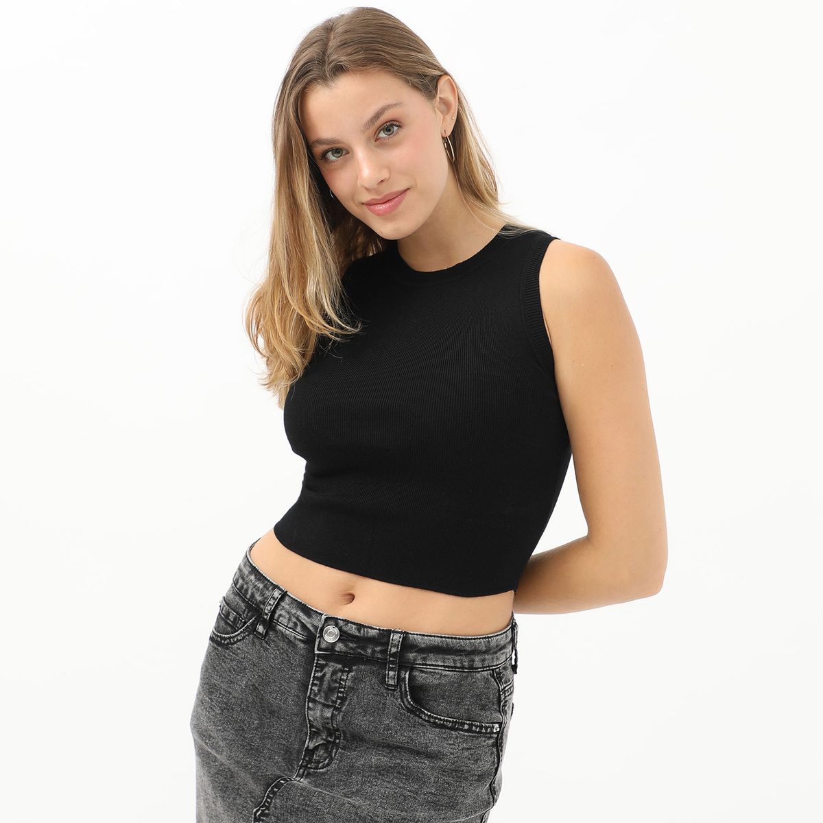 SYBILLA - Polo Sin Mangas Sybilla