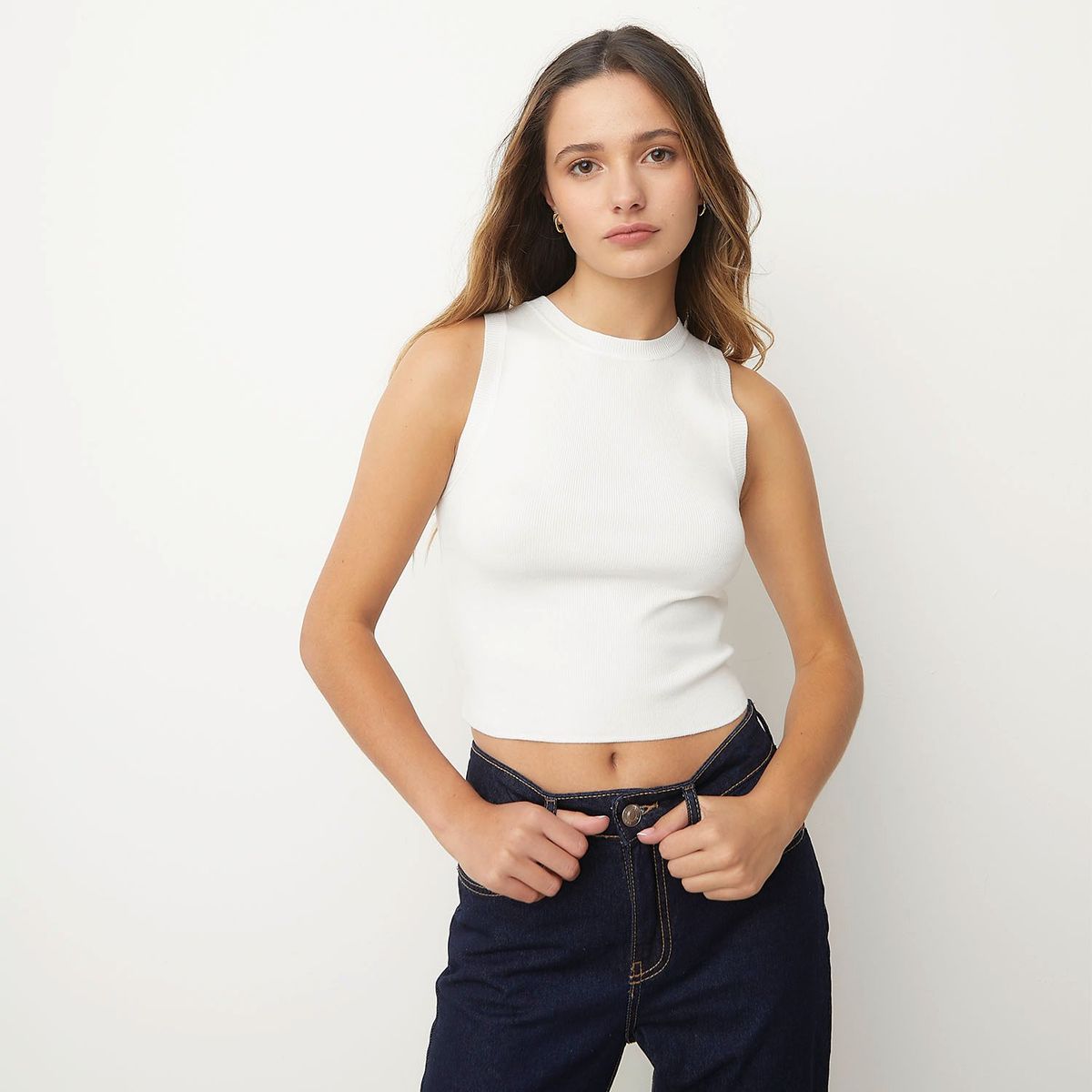 SYBILLA - Polo Sin Mangas Sybilla